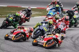 MOTO GP德国站，在史上最严谨的道路上狂飙图片