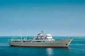 前苏联退役间谍船 就业西班牙豪华复古游艇图片