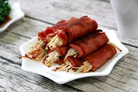 美味培根卷，只要一个平底锅就可以轻松制作！特别简单的做法！图片