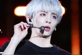 韩流明星中的银发美少年图片