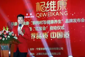 早康-杞维康在沪举办“鲜枸杞与健康养生”品牌发布会图片