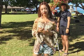 [F(X)][新闻]160630 Luna夏威夷养眼自拍公开 心情美如画图片