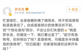 东半球最急转弯：罗永浩语音导航包登陆高德地图图片