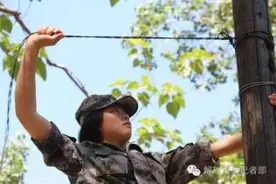 精武女兵“有线王”，战斗力、颜值齐爆表！图片