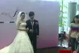 黄舒骏与小24岁张菁芳婚礼，猜猜他们怎么认识的？