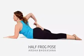 海外YOGA|打开心胸：半蛙式图片
