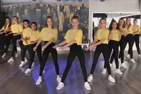 水果姐《Swish Swish》少儿舞蹈班，小萝莉们跳的太赞了