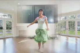 新疆风情舞曲《欢乐的跳吧》动感活力18步，一分钟轻松学会图片