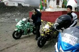 铃木GW250跑车款西藏路试谍照曝光图片