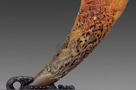 “犀牛角雕件”市场价值到底是多少？图片