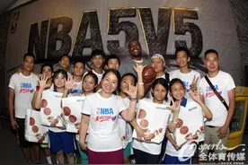 首届五人制精英篮球赛广州站揭幕 NBA巨星皮尔斯皮尔斯助阵图片