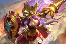 王者荣耀 - 新英雄，高傲的胜利女神雅典娜图片