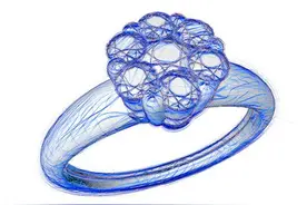 图解3D珠宝模型的应用图片
