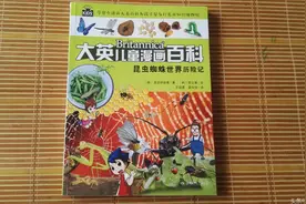 亲子共读：《大英儿童漫画百科》之《昆虫蜘蛛世界历险记》图片
