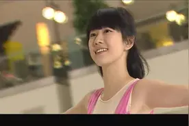 溜冰比赛中严莉莉的舞姿这么美 难道没用替身吗