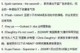 关于篮球的35首歌曲，你听过几首！图片