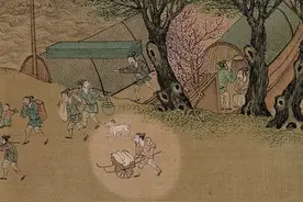 《清明上河图》中的有车一族图片