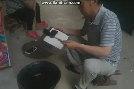 祖传黑膏药熬制过程首次曝光图片