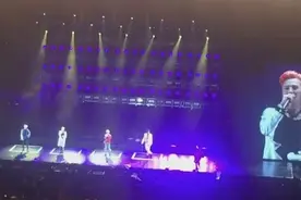 饭拍：BigBang演唱会成员热情互动，胜利调侃权志龙中文图片