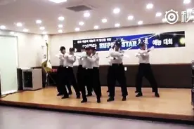 韩国的警察大跳Bigbang的《bangbangbang》，图片
