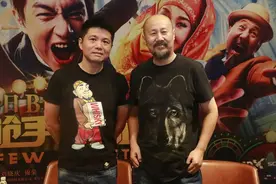 腾格尔当演员上瘾了，竟和小鲜肉抢起了戏！图片