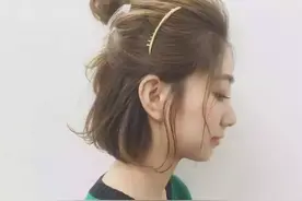 短发这样扎好看 | 30秒教会你一款扎发图片