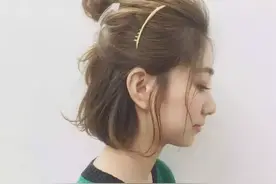 短发这样扎好看 | 30秒教会你一款扎发图片