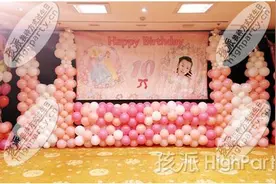 迪士尼主题10岁小公主生日会图片