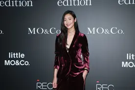 刘雯李媛田原穿着睡衣就来了 众超模亮相MO&Co.红毯图片