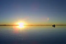 世界最大的盐湖 玻利维亚“天空之镜” 天地之间只有你我图片