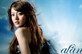 Alan阿兰这个美丽的藏族姑娘，通过自己的努力活跃于日本流行乐团图片