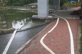 城市排涝和农田抽水选用这样的农用抽水用帆布水管图片