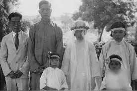 珍稀：100幅民国时期结婚照，浓缩一个时代的万种风情图片