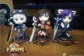 萌萌哒李白粘土手办 王者荣耀大神作品展示图片