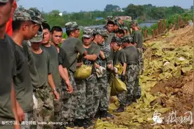 巢湖水位正缓慢下降，南淝河形势不容乐观 合肥仍有30处较大险情！千万注意图片