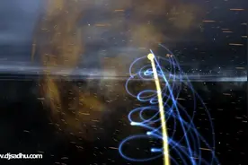 科普知识：太阳系在银河系里的运动轨迹是螺旋旋涡式向前视频封面