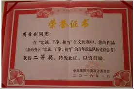 莱阳市检察院在政法系统征文比赛中获多个奖项图片