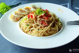 拉面沙拉BY可可#丘比沙拉汁#图片