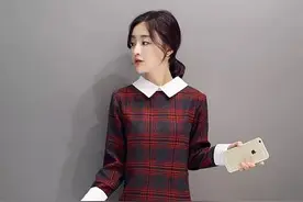 秋冬韩版气质连衣裙，给自信的你图片