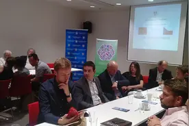 经济商务参赞程永如出席第120届广交会在捷推介会并致辞图片