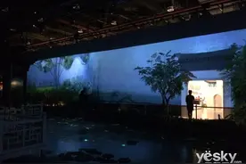 松下投影机打造园林艺术新境界图片