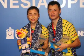印尼赛混双决赛 徐晨/马晋2-1金荷娜/高成炫图片