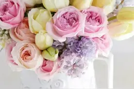 瓶装花，夏日小清新图片
