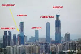 445米！又一座“广西第一高楼”进入主体施工阶段图片