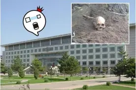 两个小孩踢球路人走近一看竟是颗人头！图片