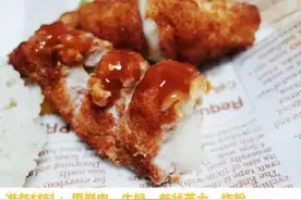 芝士炸猪排卷：当香浓的芝士遇到外焦里嫩的炸猪排图片