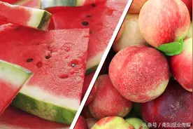 网传，西瓜和桃子一起吃会产生剧毒？?图片