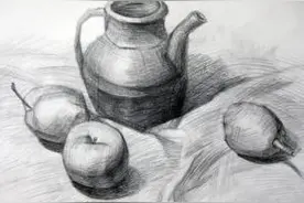 学素描怎样处理主次虚实的关系图片