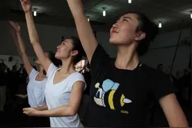 探班呼和浩特民族舞剧《马可波罗传奇》排练厅图片