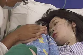 女人注意了！孕妇破羊水，宝宝就要出生了却叫不到车图片